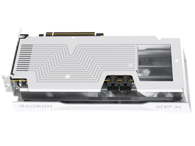 XFX - Swift AMD Radeon RX 9070GRE Triple Fan Gaming Edition with 12GB GDDR6 HDMI 3xDP, AMD RDNA 4 - White - image 4