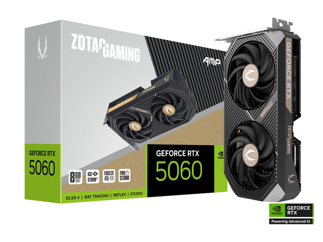 ZOTAC AMP GeForce RTX 5060 Graphics Card RTX 5060 AMP — photo 2
