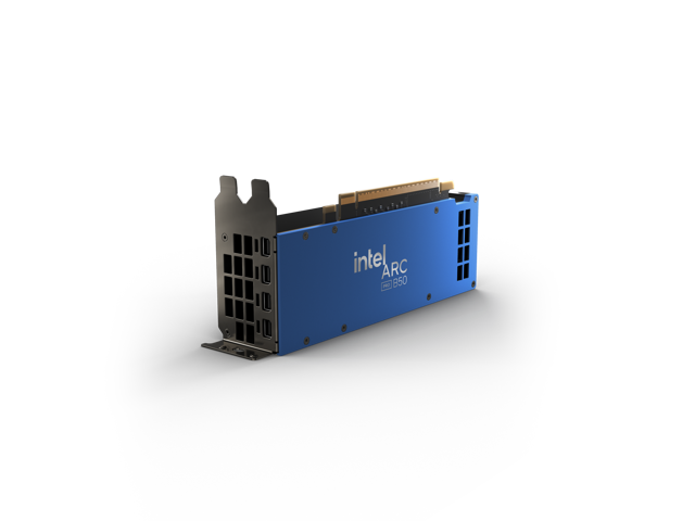 Intel Arc Pro B50 B50 16GB 128-bit GDDR6 PCI Express 5.0 x8 Workstation SFF Graphics Card