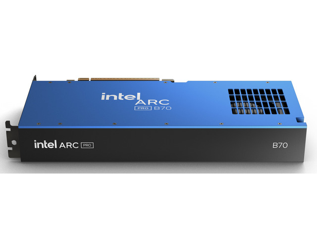 Intel Arc Pro B70 32GB 256-bit GDDR6 PCI Express 5.0 x16, 32 Ray Tracing Units, 32 Xe Cores, AI and Workstation Graphics Card — photo 3