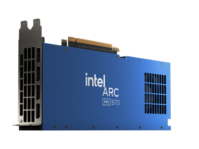 Intel Arc Pro B70 32GB 256-bit GDDR6 PCI Express 5.0 x16, 32 Ray Tracing Units, 32 Xe Cores, AI and Workstation Graphics Card — photo 2