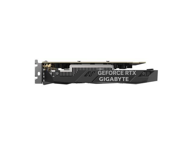 GIGABYTE - NVIDIA GeForce RTX 3050 WINDFORCE OC V2 6GB GDDR6 PCI Express 4.0 Graphics Card - Black - image 5
