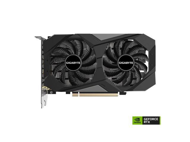 GIGABYTE - NVIDIA GeForce RTX 3050 WINDFORCE OC V2 6GB GDDR6 PCI Express 4.0 Graphics Card - Black - image 3