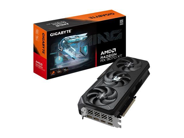 GIGABYTE - Radeon RX 9070 XT GAMING OC 16G GDDR6 PCI Express 5.0 Graphics Card - Black - image 7