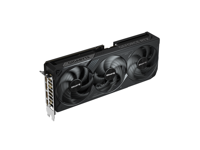 GIGABYTE - NVIDIA GeForce RTX 5080 WINDFORCE OC SFF 16G GDDR7 PCI Express 5.0 Graphics Card - Black - image 4