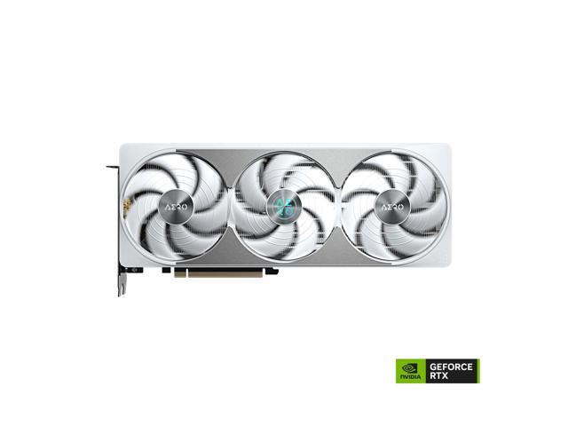 GIGABYTE - NVIDIA GeForce RTX 5080 AERO OC SFF 16G GDDR7 PCI Express 5.0 Graphics Card - White - image 3