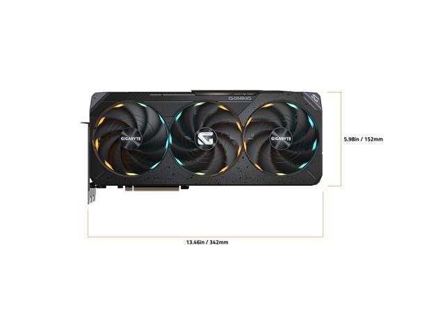 GIGABYTE - NVIDIA GeForce RTX 5090 GAMING OC 32G GDDR7 PCI Express 5.0 Graphics Card - Black - image 7