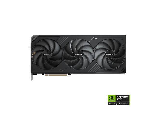 GIGABYTE - NVIDIA GeForce RTX 5090 WINDFORCE OC 32G GDDR7 PCI Express 5.0 Graphics Card - Black - image 3