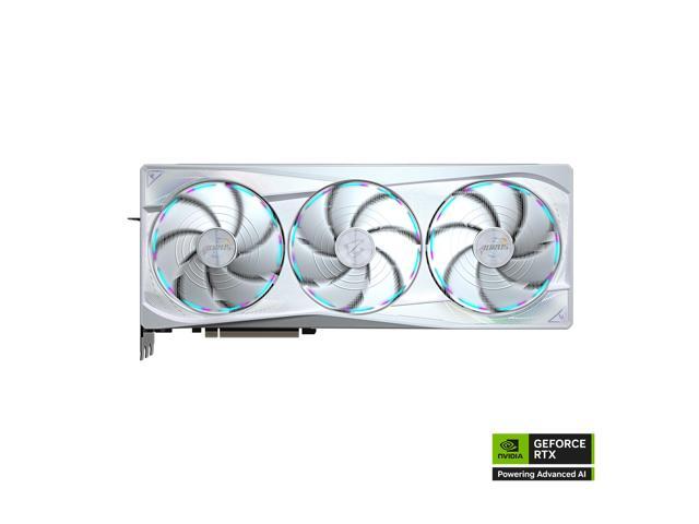 GIGABYTE - NVIDIA GeForce RTX 5090 AORUS MASTER ICE 32G GDDR7 PCI Express 5.0 Graphics Card - White - image 3