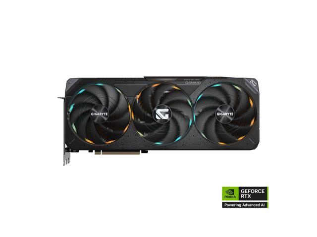 GIGABYTE - NVIDIA GeForce RTX 5070 Ti GAMING OC 16G GDDR7 PCI Express 5.0 Graphics Card - Black - image 3
