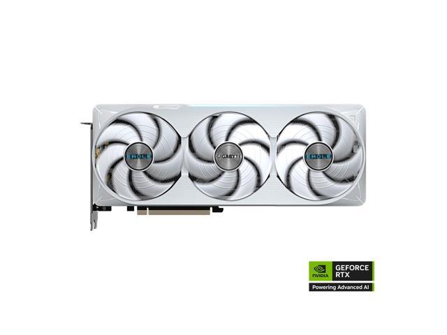 GIGABYTE - NVIDIA GeForce RTX 5070 Ti EAGLE OC ICE SFF 16G GDDR7 PCI Express 5.0 Graphics Card - White - image 3