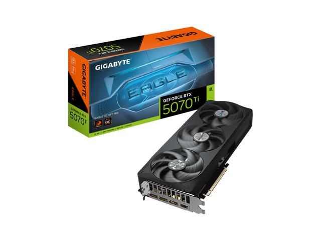 GIGABYTE - NVIDIA GeForce RTX 5070 Ti EAGLE OC SFF 16G GDDR7 PCI Express 5.0 Graphics Card - Black - image 9