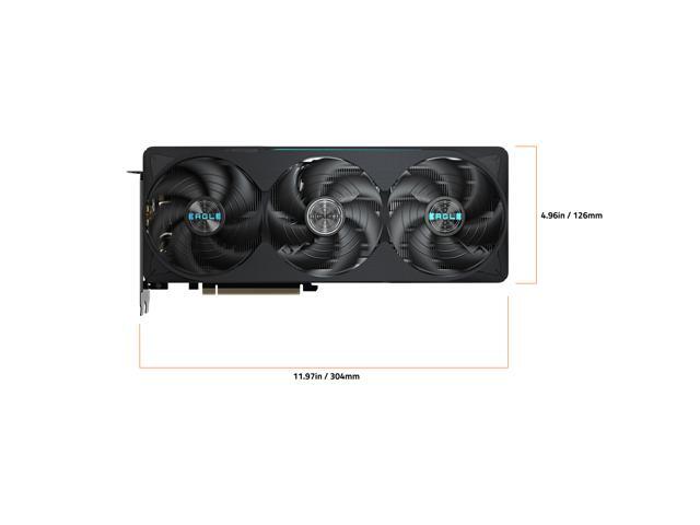 GIGABYTE - NVIDIA GeForce RTX 5070 Ti EAGLE OC SFF 16G GDDR7 PCI Express 5.0 Graphics Card - Black - image 7