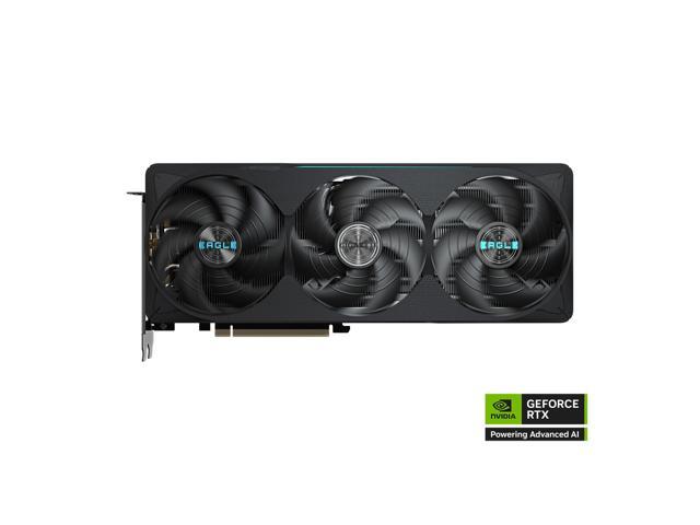 GIGABYTE - NVIDIA GeForce RTX 5070 Ti EAGLE OC SFF 16G GDDR7 PCI Express 5.0 Graphics Card - Black - image 3