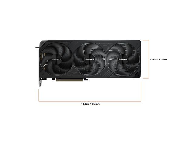 GIGABYTE - NVIDIA GeForce RTX 5070 Ti WINDFORCE OC SFF 16G GDDR7 PCI Express 5.0 Graphics Card - Black - image 7
