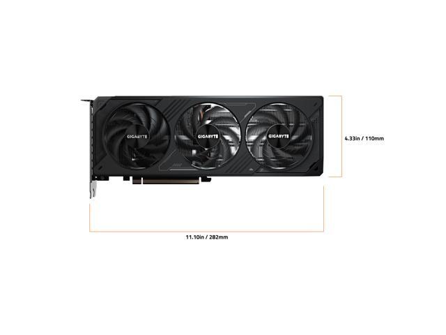 GIGABYTE - NVIDIA GeForce RTX 5070 WINDFORCE OC SFF 12G GDDR7 PCI Express 5.0 Graphics Card - Black - image 7