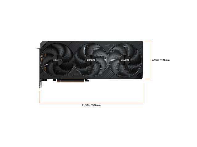 GIGABYTE - NVIDIA GeForce RTX 5080 WINDFORCE SFF 16G GDDR7 PCI Express 5.0 Graphics Card - Black - image 7