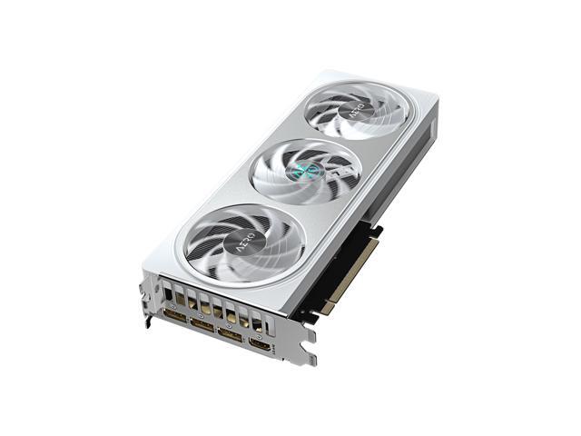 GIGABYTE - NVIDIA GeForce RTX 5060 Ti AERO OC 16G GDDR7 PCI Express 5.0 Graphics Card - White - image 5