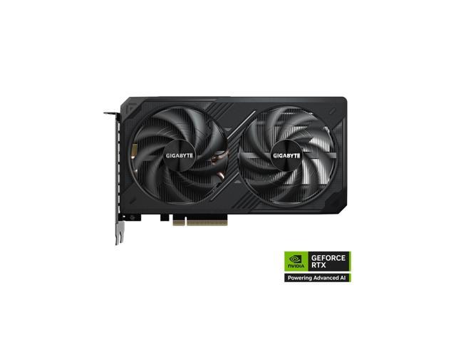 GIGABYTE - NVIDIA GeForce RTX 5060 Ti WINDFORCE OC 16G GDDR7 PCI Express 5.0 Graphics Card - Black - image 3