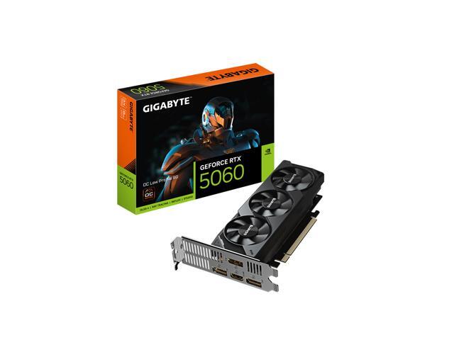 GIGABYTE - GeForce RTX 5060 OC Low Profile 8G Graphics Card, 8GB 128-bit GDDR7, PCIe 5.0, Supports up to 4 displays - Black - image 8