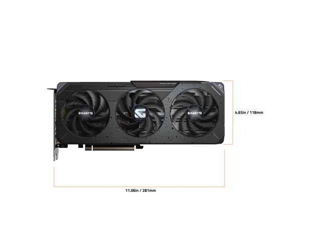GIGABYTE - Radeon RX 9060 XT GAMING OC 8G GDDR6 PCI Express 5.0 Graphics Card - Black - image 6