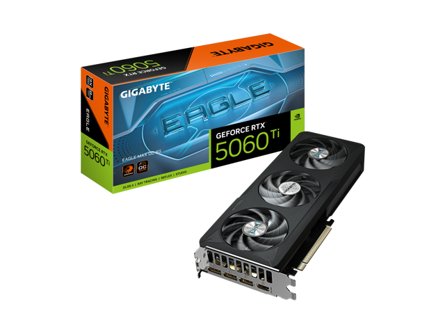 GIGABYTE RTX 5060 Ti Eagle Max OC WINDFORCE 8GB GDDR7