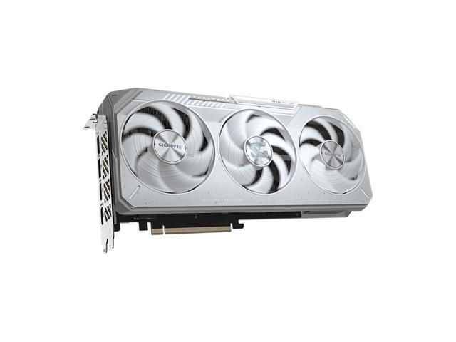 GIGABYTE - Radeon RX 9070 XT GAMING OC ICE 16G Graphics Card - White - image 3