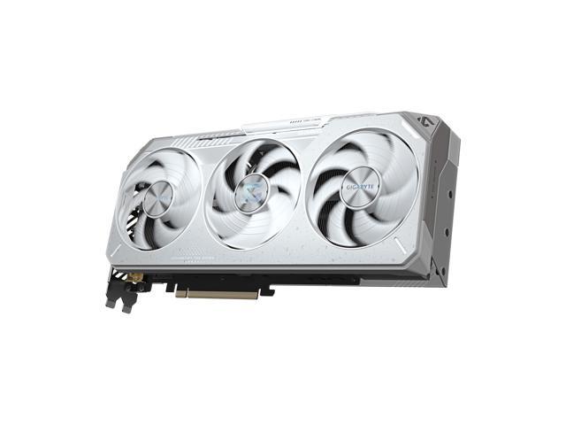 GIGABYTE - Radeon RX 9070 XT GAMING OC ICE 16G Graphics Card - White - image 4