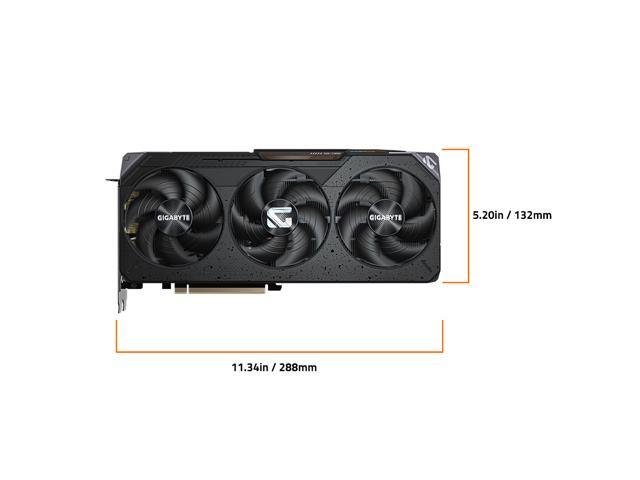 GIGABYTE - Radeon RX 9070 GRE GAMING OC 12G GDDR6 PCI Express 5.0 Graphics Card - Black - image 6