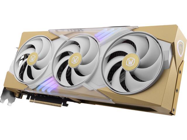MSI - NVIDIA GeForce RTX 5070 12G World of Warcraft MIDNIGHT LIGHT EDITION OC GDDR7 PCI Express Gen 5 Graphics Card - Tan - image 5