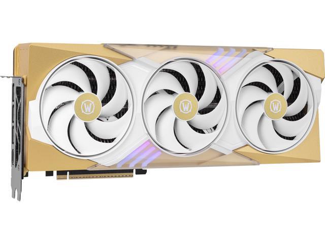 MSI - NVIDIA GeForce RTX 5070 12G World of Warcraft MIDNIGHT LIGHT EDITION OC GDDR7 PCI Express Gen 5 Graphics Card - Tan - image 6