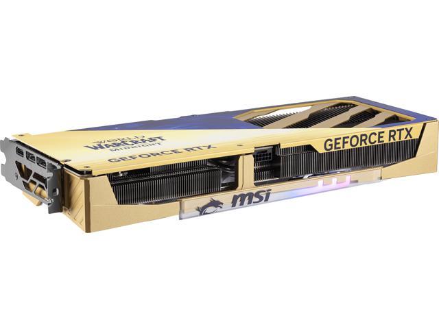 MSI - NVIDIA GeForce RTX 5070 12G World of Warcraft MIDNIGHT LIGHT EDITION OC GDDR7 PCI Express Gen 5 Graphics Card - Tan - image 8