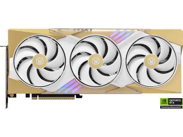 MSI - NVIDIA GeForce RTX 5070 12G World of Warcraft MIDNIGHT LIGHT EDITION OC GDDR7 PCI Express Gen 5 Graphics Card - Tan - image 3