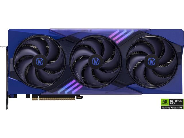 MSI - NVIDIA GeForce RTX 5070 12G World of Warcraft MIDNIGHT VOID EDITION OC GDDR7 PCI Express Gen 5 Graphics Card - Purple - image 3