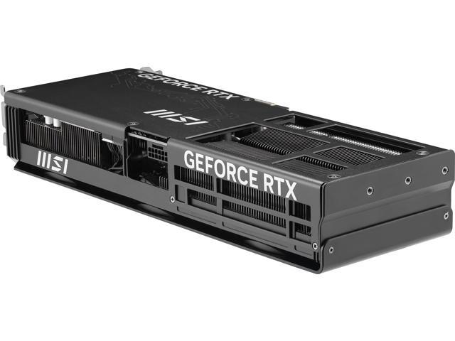 MSI - NVIDIA GeForce RTX 5080 16GB GDDR7 INSPIRE 3X OC Edition PCI Express 5.0 Graphics Card - Black - image 9