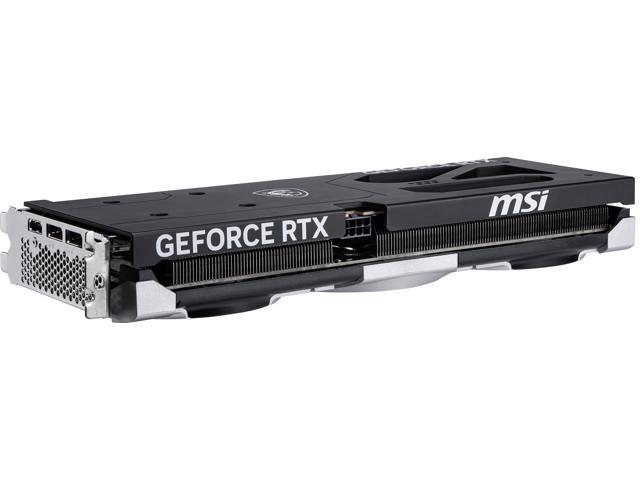 MSI - NVIDIA GeForce RTX 5060 Ti 8GB GDDR7 VENTUS 3X OC Edition PCI Express 5.0 Graphics Card - Black/Sliver - image 8