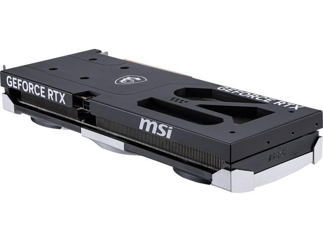 MSI - NVIDIA GeForce RTX 5060 Ti 8GB GDDR7 VENTUS 3X OC Edition PCI Express 5.0 Graphics Card - Black/Sliver - image 9
