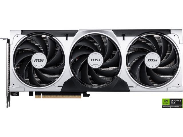 MSI - NVIDIA GeForce RTX 5060 Ti 8GB GDDR7 VENTUS 3X OC Edition PCI Express 5.0 Graphics Card - Black/Sliver - image 3