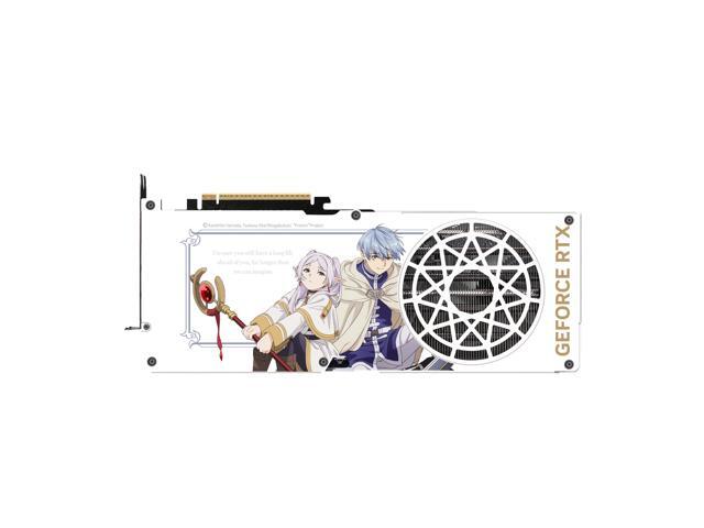 MSI - NVIDIA GeForce RTX 5070 Ti 16G FRIEREN EDITION OC GDDR7 PCI Express Gen 5 Graphics Card - White - image 2