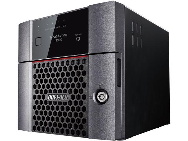 BUFFALO TeraStation 3220DN 2-Bay Desktop NAS 8TB (2x4TB) with HDD NAS Hard Drives Included 2.5GBE / Network Attached Storage / Private Cloud / File.