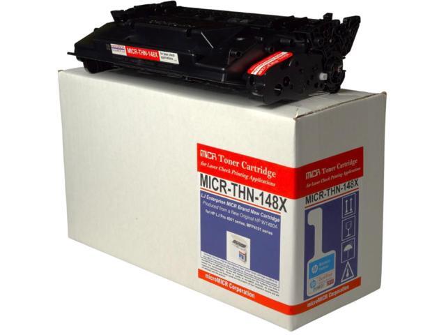 microMICR MICR Toner HP W1480X for use in HP Pro 4001 4101 series - Estimated yield 9500 page - MICR-THN-148X