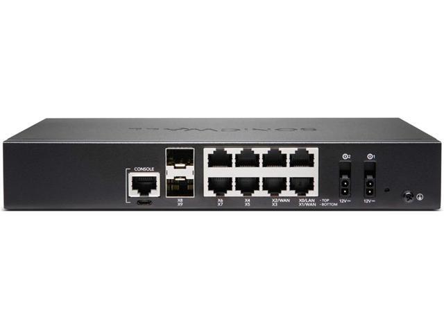 SonicWall TZ570 Firewall (Gen 7) w/ Secure Upgrade Plus (3-Year Advanced Protection Security Suite) and 1 Year CSE (3 & Free program) 03-SSC-3018