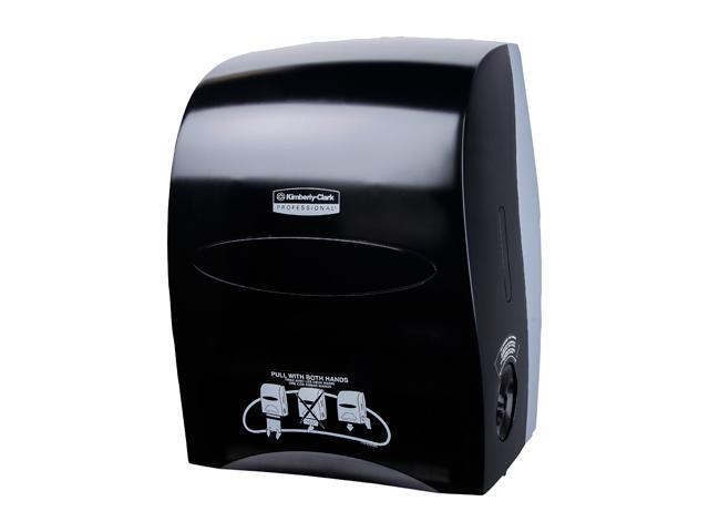 Kimberly-Clark Professional* Sanitouch Hard Roll Towel Dispenser 12 63/100w x 10 1/5d x 16 13/100h Smoke 09996