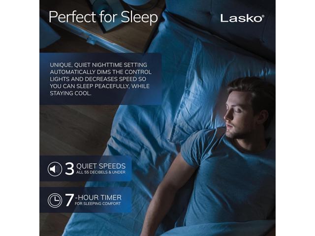 Lasko Tower Fan, Oscillating Performance, Remote Control, Nighttime Setting, Timer, 3 Speeds, High-Velocity Tower Fan, Room Fan for Bedroom or...