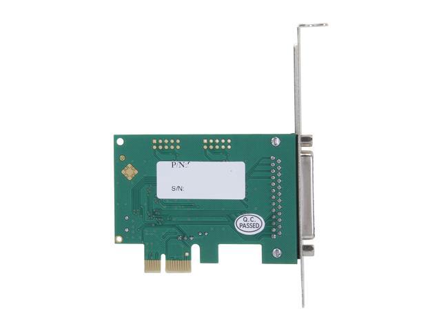 SYBA SI-PEX10010 Parallel 1 Port PCI-e Controller Card with Full & Low Profile Brackets, WCH382L Chipset
