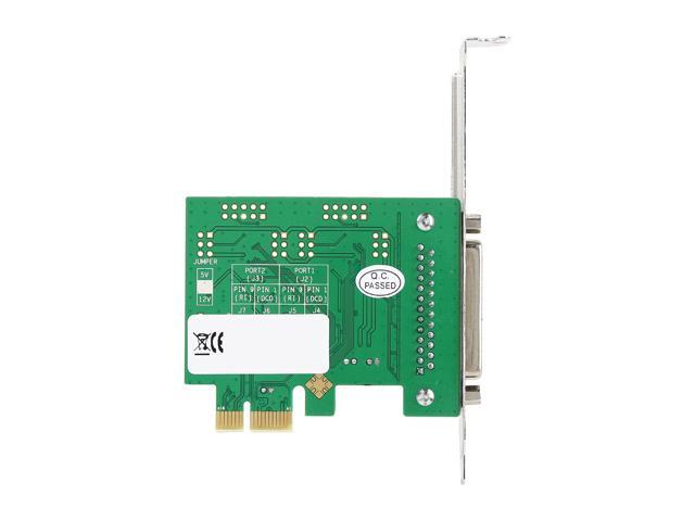 SYBA 1 Port DB25 Parallel Printer (LPT1) PCI-e 2.0 x1 Expansion Card - SI-PEX10011
