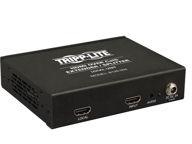 Tripp Lite 4-Port HDMI over Cat5/Cat6 Extender/Splitter, Box-Style Transmitter for Video and Audio, 1080p @60Hz up to 150-ft, TAA