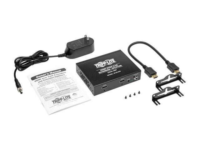 Tripp Lite 4-Port HDMI over Cat5/Cat6 Extender/Splitter, Box-Style Transmitter for Video and Audio, 1080p @60Hz up to 150-ft., TAA