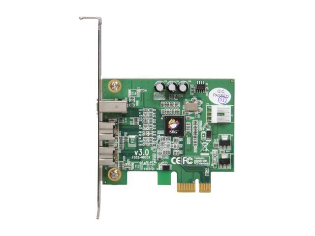 SIIG 3-Port FireWire 800 PCIe Card Model NN-E38012-S3