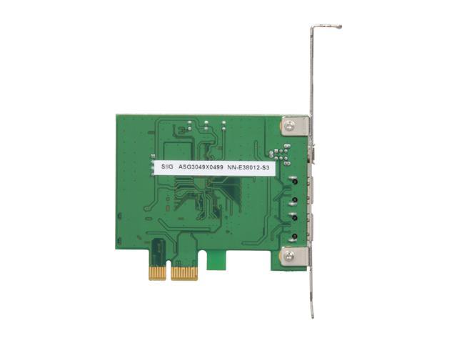 SIIG 3-Port FireWire 800 PCIe Card Model NN-E38012-S3
